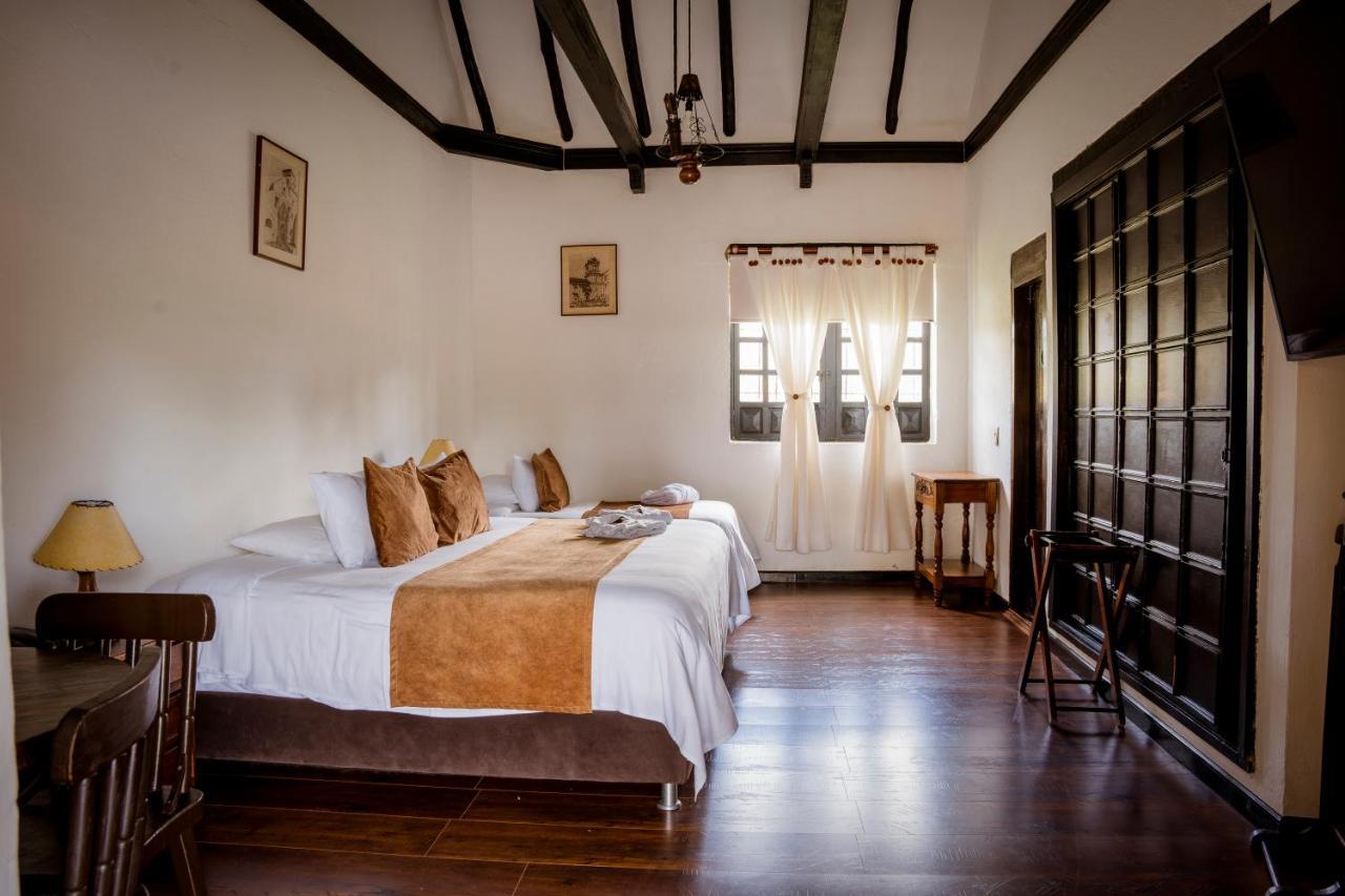Hotel Hacienda El Salitre Paipa Kültér fotó