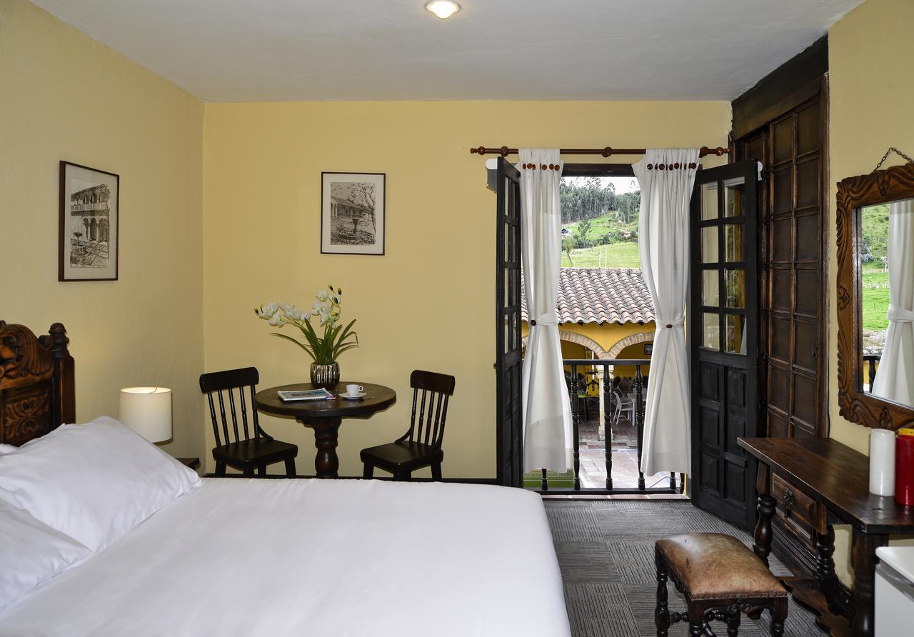 Hotel Hacienda El Salitre Paipa Kültér fotó
