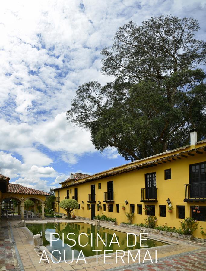 Hotel Hacienda El Salitre Paipa Kültér fotó